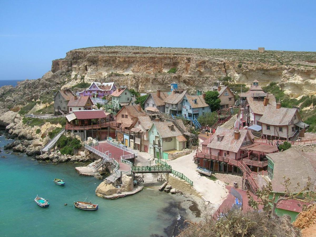 Marvelous 2 Bedroom Apartment By The Sea Qawra Esterno foto
